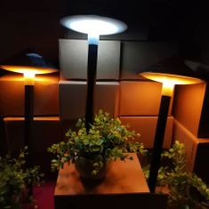 Vrtna solarna LED svetilka Hubka
