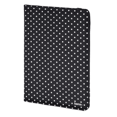 Hama Ovitek za tablični računalnik Polka Dot, do 25,6 cm (10,1"), črn