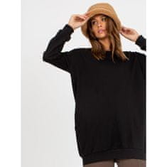 RELEVANCE Ženski pulover z žepi ANISE črn RV-BL-8310.60_391553 Univerzalni
