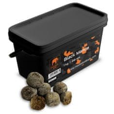 Mastodont Baits Boilies Black Mamba 1 kg 20 mm