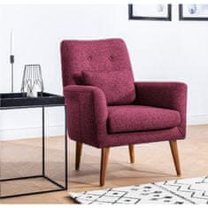 Atelier Del Sofa Krilni stol, Zeni - Claret Red