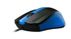 C-Tech miška WM-01, modra, USB