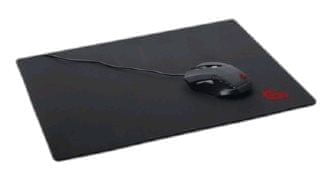 Gembird Podloga za miško iz blaga, črna, MP-GAME-L, igralna, 400x450