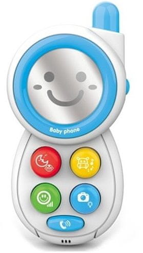 HUANGER Smile telefon za otroke, moder