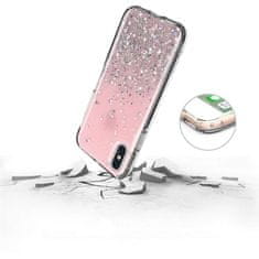 WOZINSKY Star Glitter Shining Cover za Xiaomi Redmi 10X 4G / Xiaomi Redmi Note 9 črna