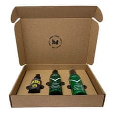 Men Rock London Darilni set za nego brade Sicilijanska limeta ( Bear d Care Gift Set)