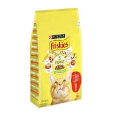 Friskies Meso, piščanec in zelenjava 10 kg granulat za mačke