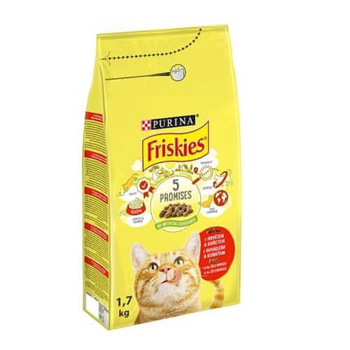 Friskies Meso in zelenjava 1,7 kg za mačke