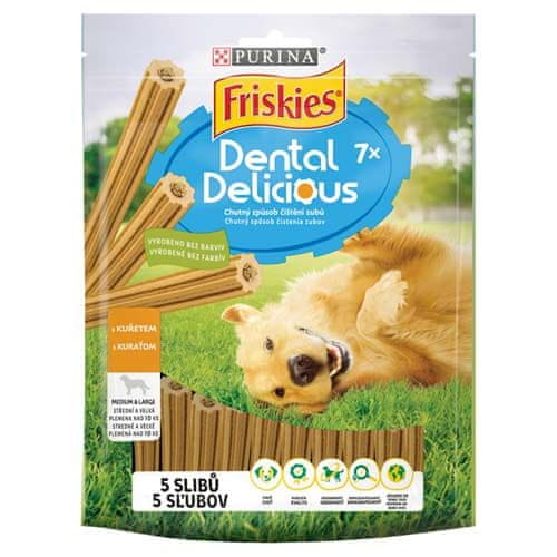 Friskies DENTAL DELICIOUS piščanec 200g