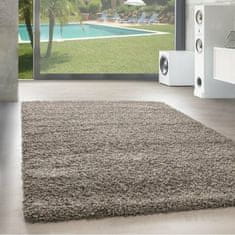 eoshop Kos preproge Dream Shaggy 4000 taupe (Varianta: Okrogel premer 80 cm)