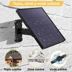 Bezdoteku LEDSolar 12 sončna visi svetilka na vrt z daljinskim upravljalnikom nadzor, iPRO, 8W, hladno svetloba