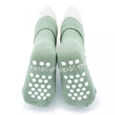 KipKep otroške nogavice Stay-on-Socks ANTISLIP 12-18m 1pár Calming Green