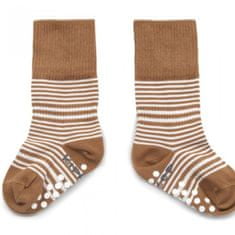 Otroške nogavice Stay-on-Socks ANTISLIP 12-18m 1 par Camel