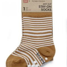 Otroške nogavice Stay-on-Socks ANTISLIP 12-18m 1 par Camel