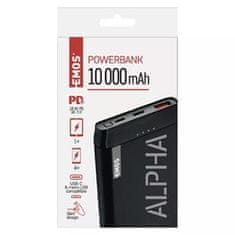 Emos Powerbank Alpha2 20 - 20000 mAh, črna