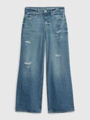 Gap Teen Jeans wide stride Washwell 8