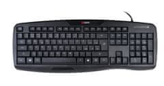 C-Tech KB-107/Wireless USB/CZ-SK layout/Black