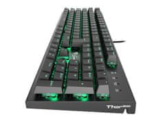 Genesis Gaming mehanska tipkovnica THOR 300/RGB/Outemu Blue/Wireless USB/US layout/Black