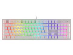 Genesis Gaming mehanska tipkovnicaTHOR 303/RGB/Outemu Brown/Wired USB/US layout/White