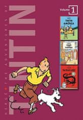 Adventures of Tintin 3 Complete Adventures in 1 Volume