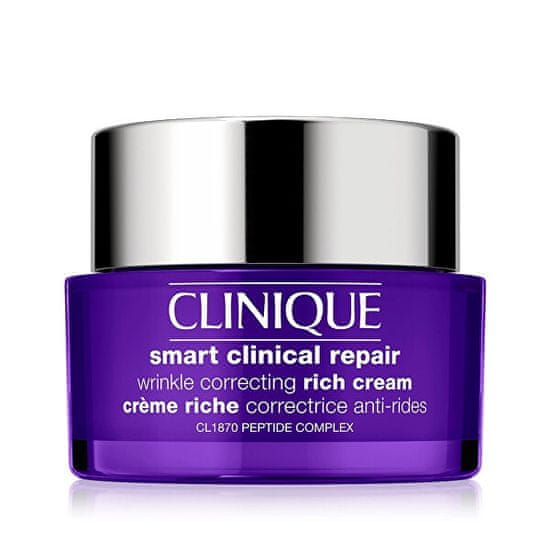 Clinique Krema za zrelo in suho kožo Smart Clinical Repair (Wrinkle Correct ing Rich Cream)