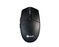 C-Tech WLM-06S-B/Office/Optical/Right-handed/1 600 DPI/Wireless USB/Black