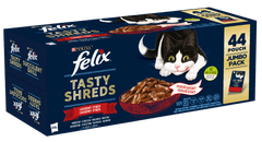 Felix Tasty Shreds multipack okusen izbor v soku 44×80 g