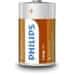 Philips Baterija R20L2F/10 LongLife C 2pcs
