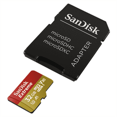 SanDisk Extreme microSDHC 32GB 100MB/s + adapter