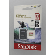 SanDisk Extreme microSDHC 32GB 100MB/s + adapter