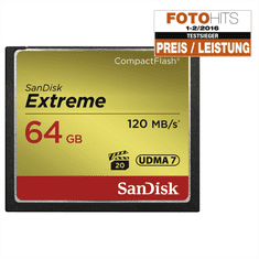 SanDisk Extreme CompactFlash 64GB 120MB/s