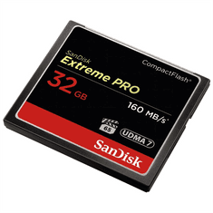 SanDisk Extreme Pro CompactFlash 32 GB 160 MB/s