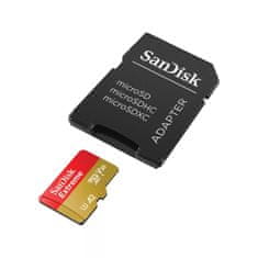 SanDisk Extreme/micro SDXC/256GB/UHS-I U3/Class 10/+ Adapter