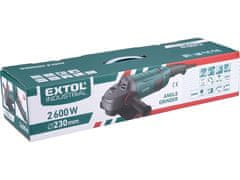 Extol Industrial Kotni brusilnik Extol Industrial (8792060) z vrtljivim ročajem, 230 mm, 2600 W