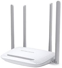 Mercusys MW325R 300Mbps Wifi N usmerjevalnik, 4x10/100 RJ45, 4x antena