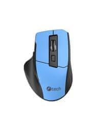 C-Tech Ergo WLM-05/Ergonomic/Optical/Wireless USB/Blue