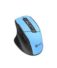 C-Tech Ergo WLM-05/Ergonomic/Optical/Wireless USB/Blue