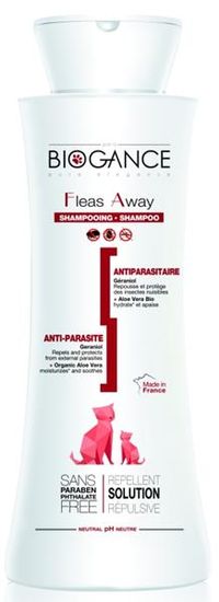 Biogance Šampon Fleas away cat - antiparazitski 250 ml