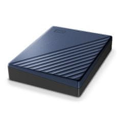 WD My Passport ULTRA 4TB podaljšani 2,5" USB3.0 modri USB-C