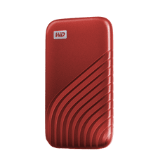 WD My Passport/2TB/SSD/External/2,5"/Red/5R