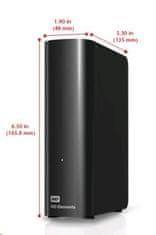 WD Elements Desktop 4TB Ext. 3,5" USB3.0, črna