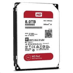 WD RED PLUS NAS 80EFZZ 8TB SATAIII/600 128 MB predpomnilnika CMR