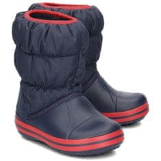 Crocs Snežni škornji mornarsko modra 32 EU Winter Puff Boot