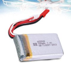 YUNIQUE GREEN-CLEAN 1 kos polnilna lipo baterija (7.4V 700mAh) za RC Drone Quadcopter MJX X600