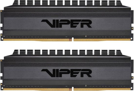 Patriot Viper 4 Blackout 64GB DDR4 3600MHz / DIMM / CL18 / 1,35V / toplotni ščit / KIT 2x 32GB