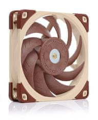 Noctua Noctua NF A12x25 PWM Računalniški ohišni ventilator 12 cm, bež in rdeč, tiho delovanje, visoka zmogljivost