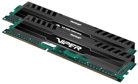 Patriot Viper 3/DDR3/16GB/1866MHz/CL10/2x8GB/črna