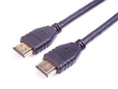 HDMI 2.1 High Speed + Ethernet kabel 8K@60Hz, pozlačen 0,5 m