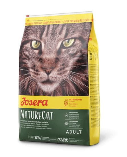 Josera Josera NatureCat 10kg suha hrana za mačke Fish 15 kg