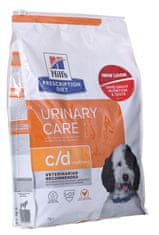 Hill's HILL'S PRESCRIPTION DIET Canine Urinary Care c/d Multicare Suha hrana za pse Chicken 1,5 kg